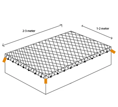 Elastisk trailernet - B: 1-2M - L: 2-3M